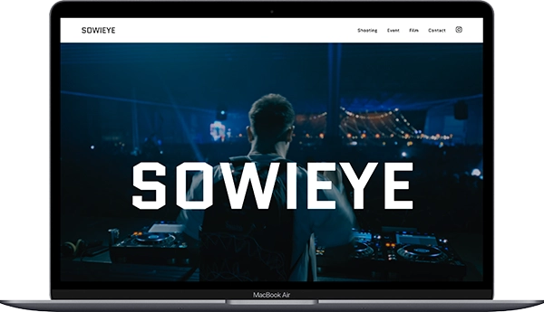 site portfolio photographe videaste Montréal